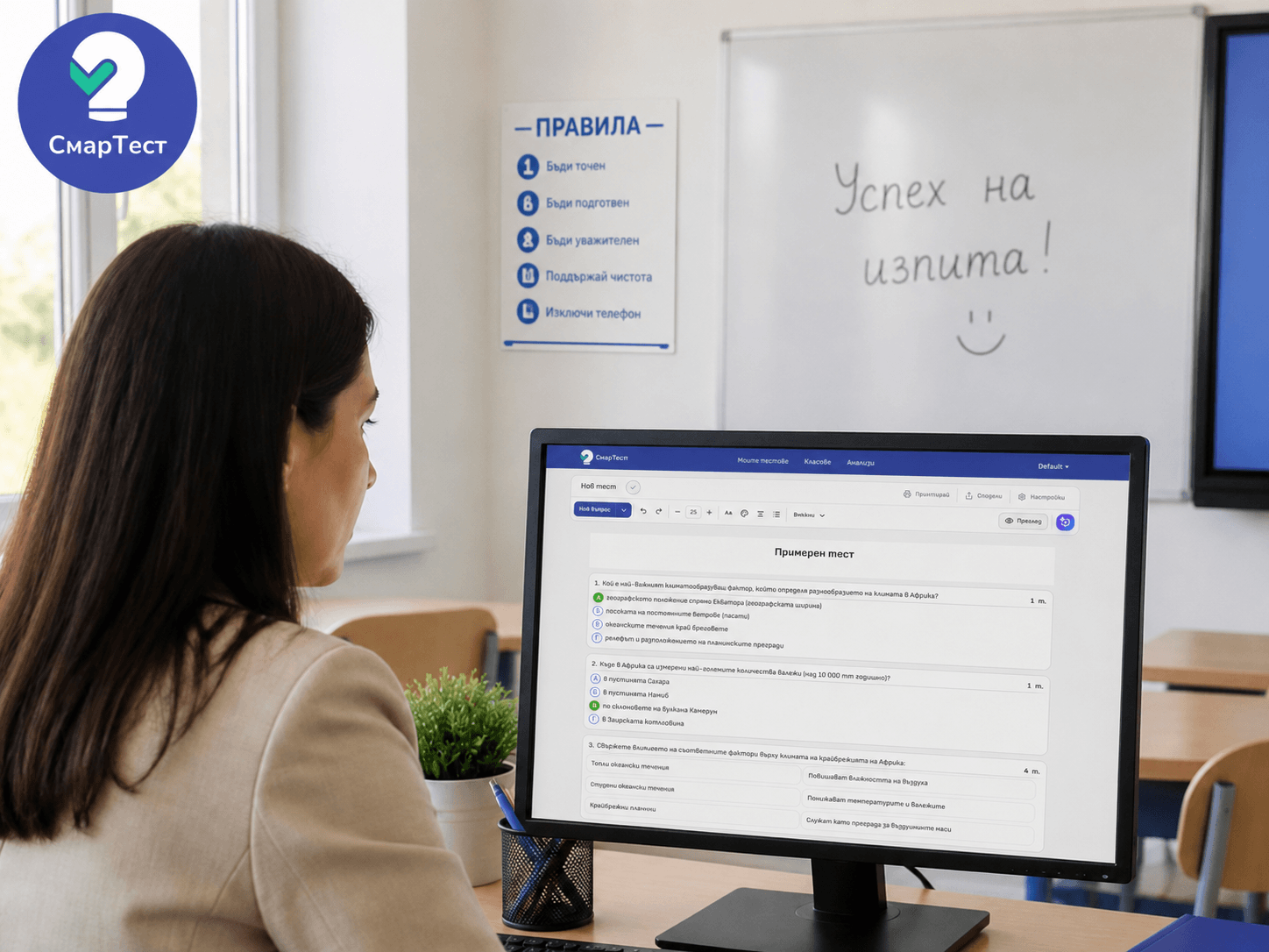 Умно оценяване и проследяване на напредъка на учениците – септември 2026, с възможност за квалификационен кредит